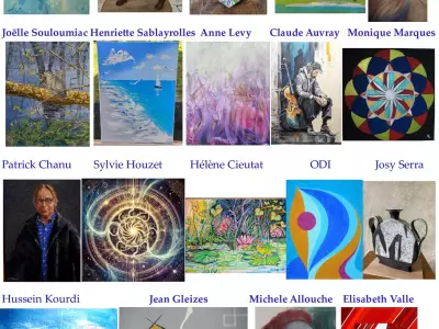 JOUR DES ARTISTES AU JARDIN, MONTAIGUT-SUR-SAVE