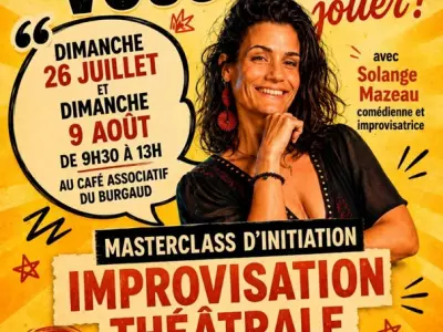 MASTER CLASS - IMPROVISATION THEATRALE, LE BURGAUD