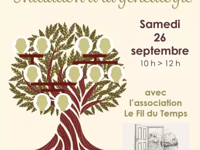 INITIATION À LA GÉNÉALOGIE AVEC L’ASSOCIATION « AU FIL DU TEMPS », GRENADE