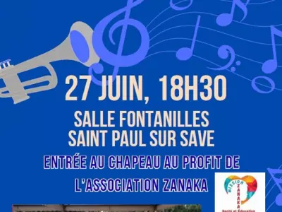 CONCERT CARITATIF, SAINT-PAUL-SUR-SAVE