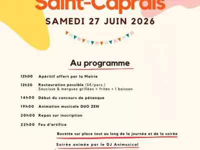 FÊTE DE SAINT-CAPRAIS, GRENADE