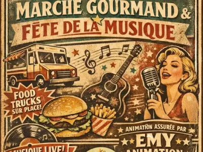 MARCHÉ GOURMAND & FÊTE DE LA MUSIQUE, THIL