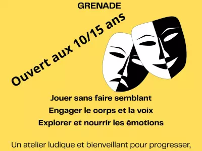 STAGE DE THÉÂTRE : CONSTRUIRE & FAIRE VIVRE DES PERSONNAGES, GRENADE