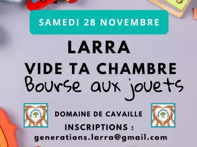BOURSE AUX JOUETS, LARRA
