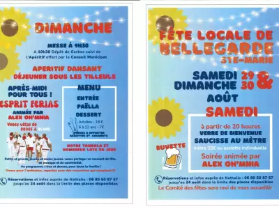 FÊTE LOCALE, BELLEGARDE-SAINTE-MARIE