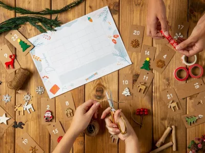 ATELIER CRÉATIF DE NOËL, POUR ENFANTS, MERVILLE