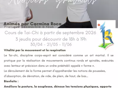 ATELIERS DE DÉCOUVERTE DU TAI-CHI, MERVILLE