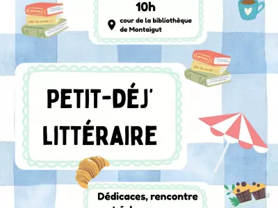 PETIT-DÉJEUNER LITTÉRAIRE, MONTAIGUT-SUR-SAVE