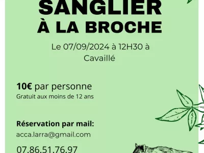 SANGLIER À LA BROCHE, LARRA