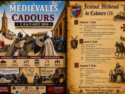 FESTIVAL MÉDIÉVAL DE CADOURS, CADOURS