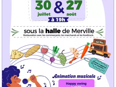 MARCHÉ GOURMAND, MERVILLE