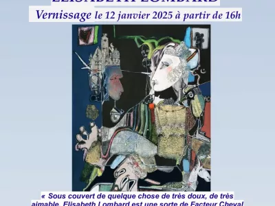 EXPOSITION D'ELISABETH LOMBARD, MONTAIGUT-SUR-SAVE