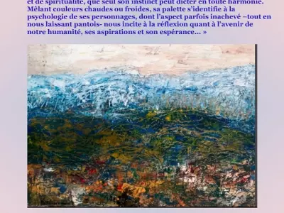EXPOSITION DE PEINTURES DE NATHALIE STRASEELE, MONTAIGUT-SUR-SAVE