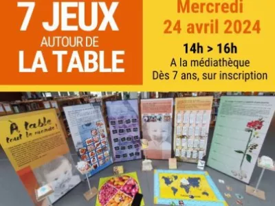 7 JEUX AUTOUR DE LA TABLE, SAINT-PAUL-SUR-SAVE