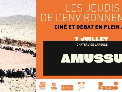 LES JEUDIS DE L'ENVIRONNEMENT FESTIVAL FREDD - « AMUSSU » - CINEMA EN PLEIN AIR, LAREOLE