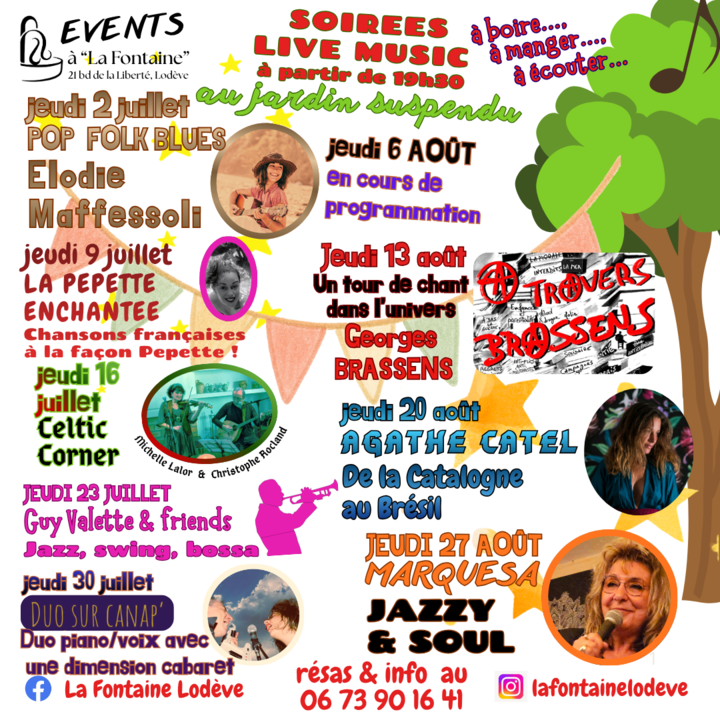 EVENTS JUILLET AOUT