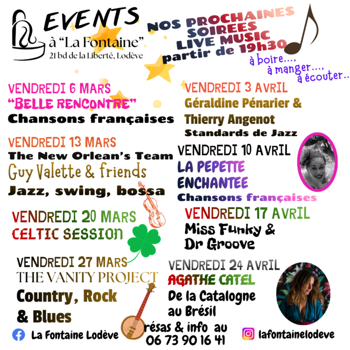 Programme mars avril