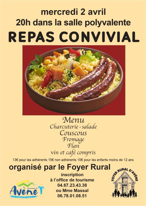 02 04 AVENE Soirée couscous