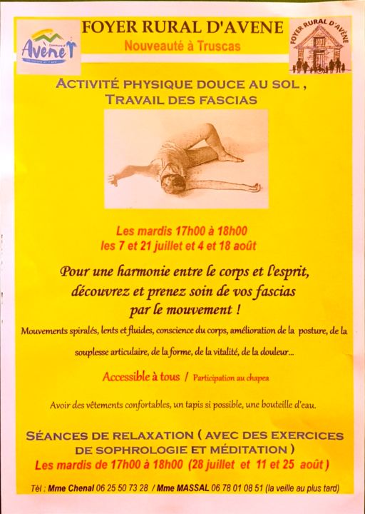 07 07 AVENE Truscas Activité douce fascias