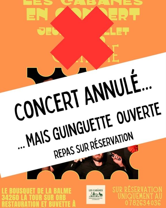 09 07 Le Bousquet de la Balme concert onirime annulé