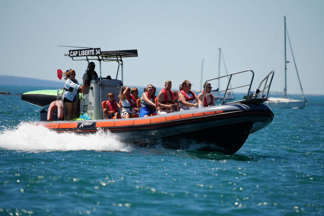 Cap Liberté 34 au départ du Cap d'Agde