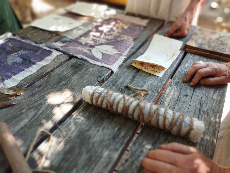 Stage empreinte botanique