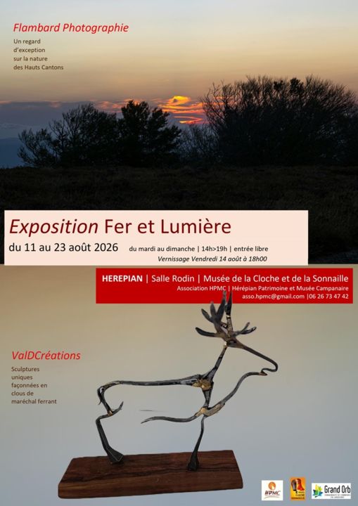 11 au 23 08 Hérépian Expo fer et Lumière 1024 T