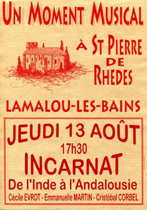 13 08 LLB Concert INCARNAT de l'inde à l'andalousie St pierre de Rhèdes 1024 T