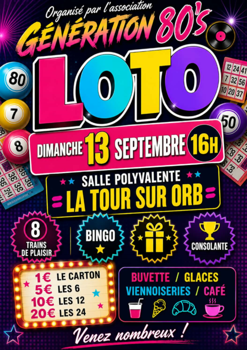 13 09 LA TOUR SUR ORB Loto 1024 T