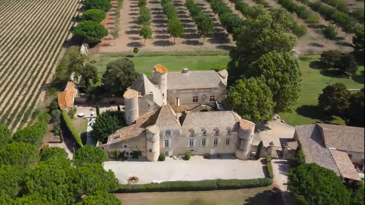 2 - Château de Perdiguier - Vue aérienne - Vidéo World Heritage by Seb (2)