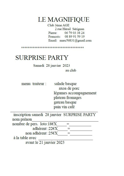 2023-01-28 magnifique surprise party