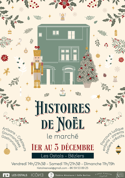 2023-12-01 au 03 Histoires de Noel Ostals de Béziers