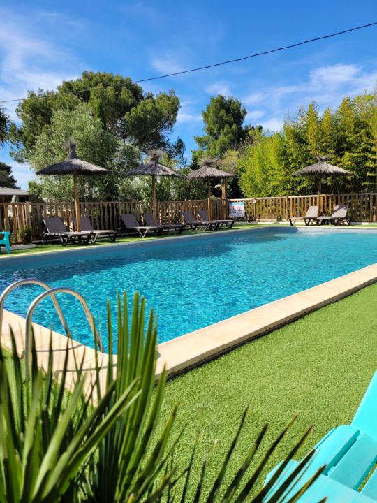 Camping Les Cigales Pézenas - La Piscine