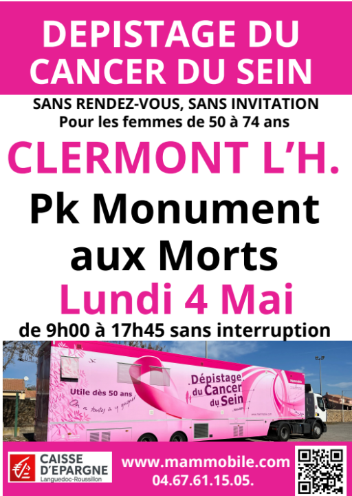 Depistage cancer du sein