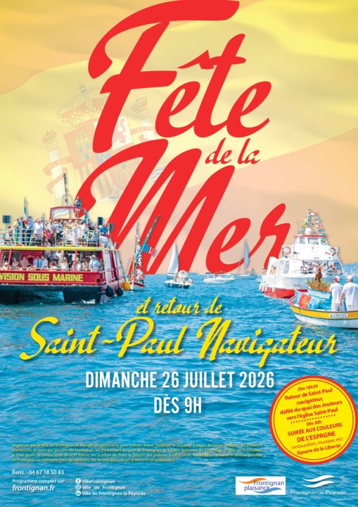 Fête de la mer et retour de Saint-Paul Navigateur