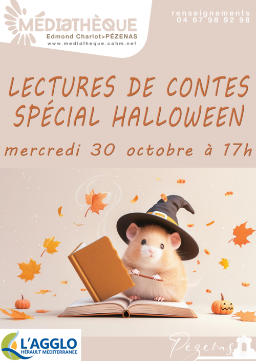 Lectures de contes special halloween