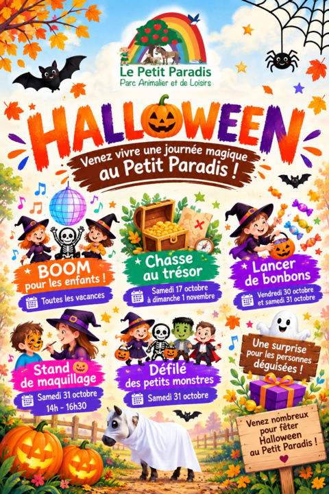 Halloween au Petit Paradis