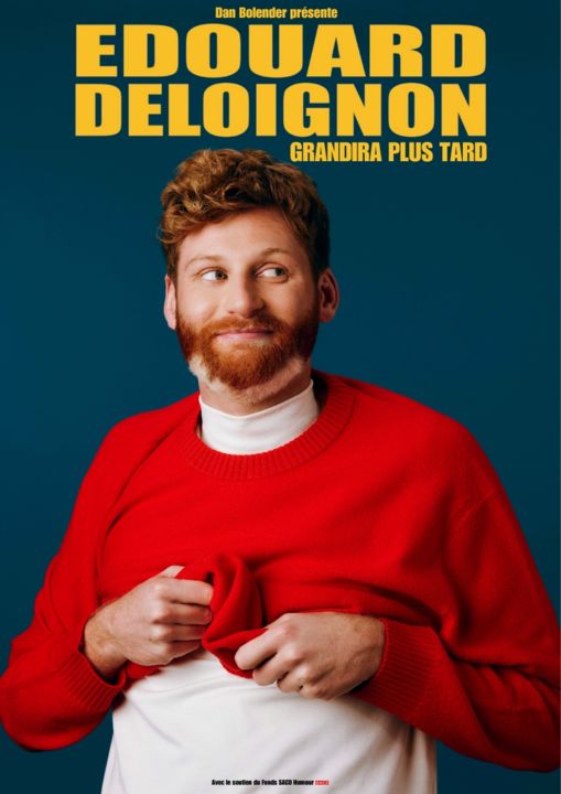 Spectacle humour Edouard Deloignon « Grandira plus tard »_Palavas-les-Flots_1