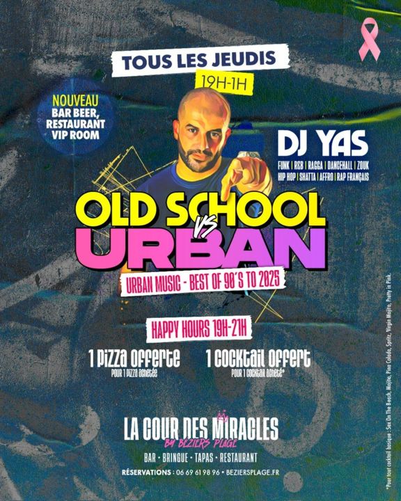 Soirée Old School vs Urban à la Cour des Miracles_Béziers_1