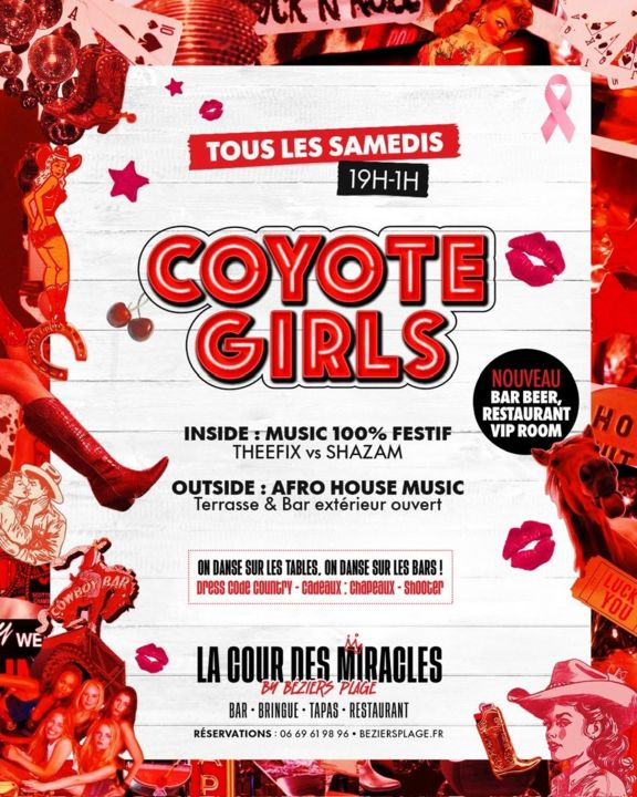 Soirée Coyote Girls à La Cour des Miracles_Béziers_1