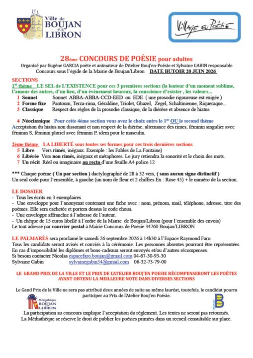28 ème concours de poèsie_Boujan-sur-Libron_1