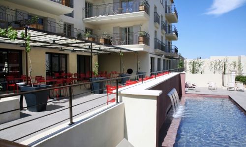 Résidence La Distillerie de Pézenas - Extérieur, terrasse et piscine_1