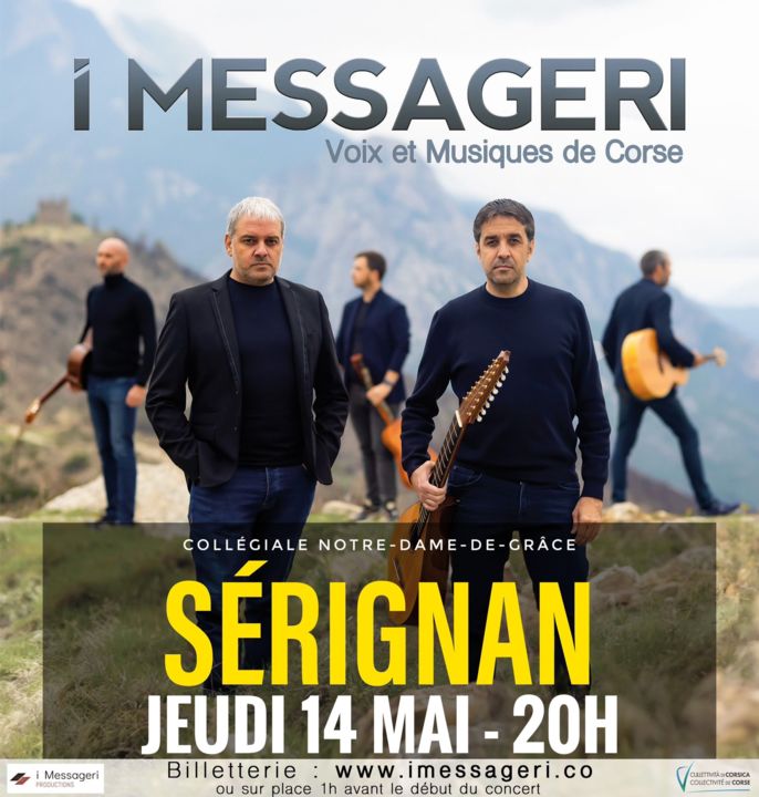 I Messageri - Voix et musique de Corse : 30 ans cette année_Sérignan_1