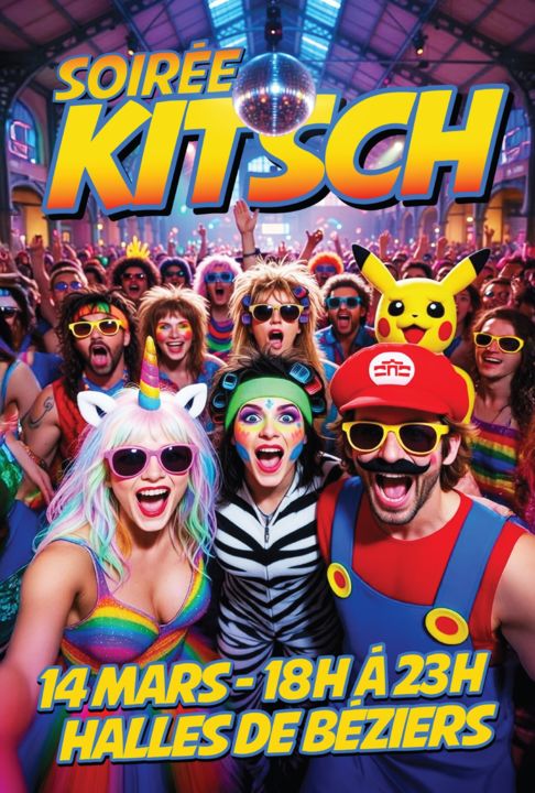 Soirée kitsch aux Halles_Béziers_1