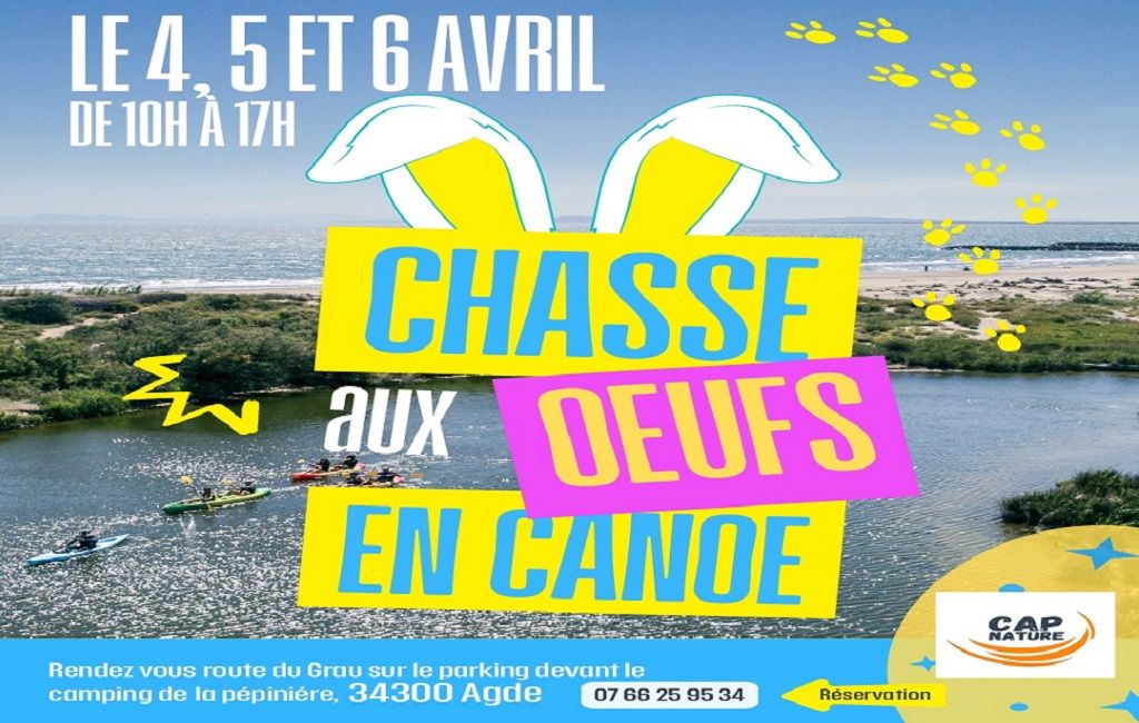 Chasse aux Oeufs en Canoë_Le Grau d'Agde_1