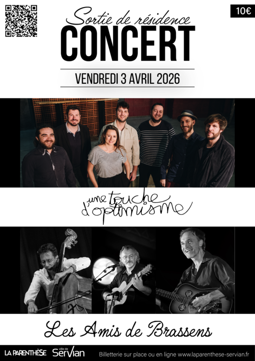 Concert : Une Touche d’Optimisme & Les Amis de Brassens_Servian_1
