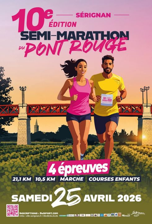 10ème Semi-Marathon du Pont Rouge - Sérignan_Sérignan_1