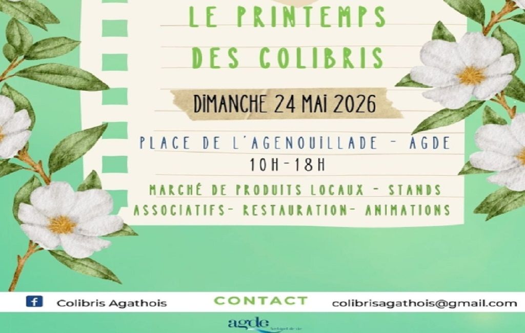 Le Printemps des Colibris_Le Grau d'Agde_1