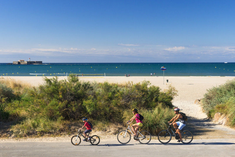 Escapades - Bicyclette et flamants roses_Vias-Plage_1
