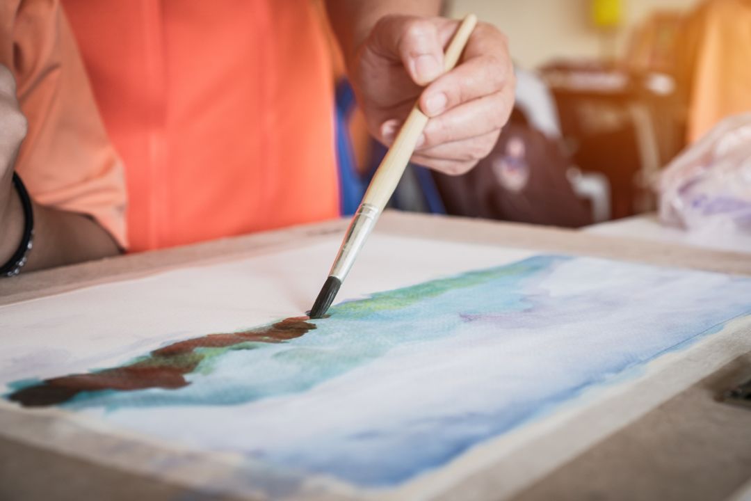 Atelier aquarelle_La Tamarissière_1